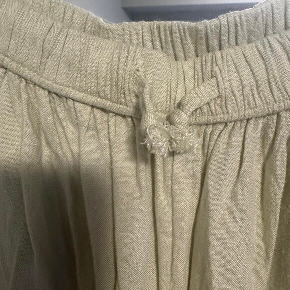 Free People Quinn pants (pastel yellow) - Picture 5 of 7